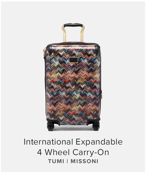 International Expandable 4 Wheel Carry-On