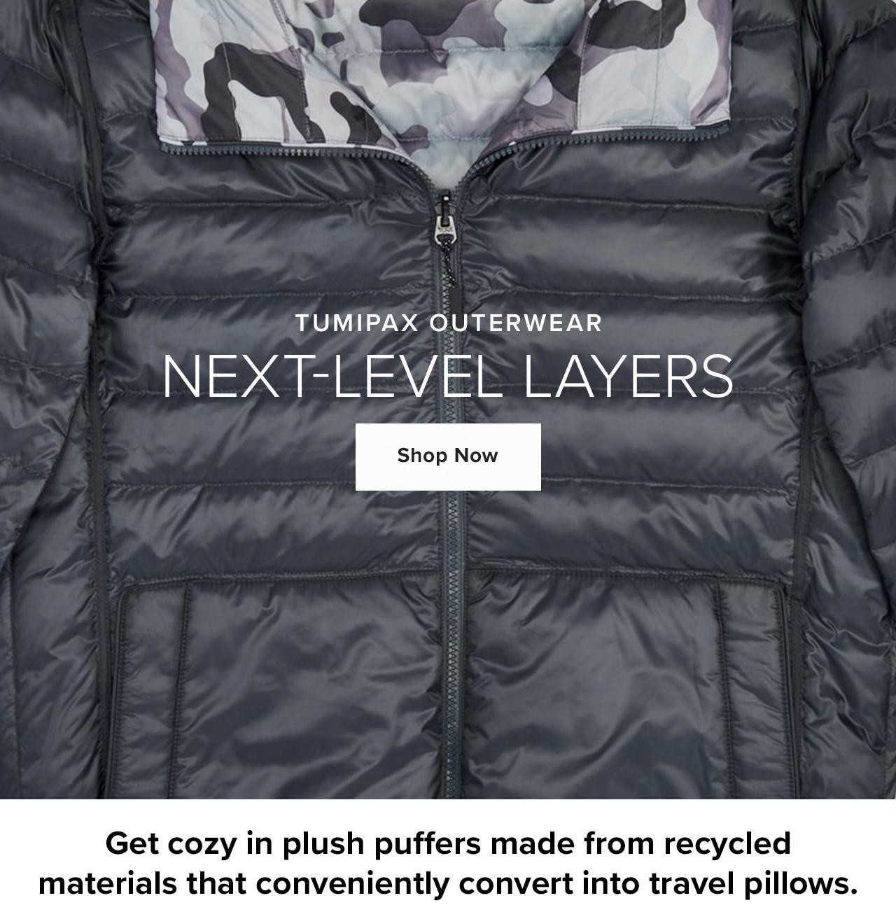 TUMIPAX Outerwear: Next-level Layers
