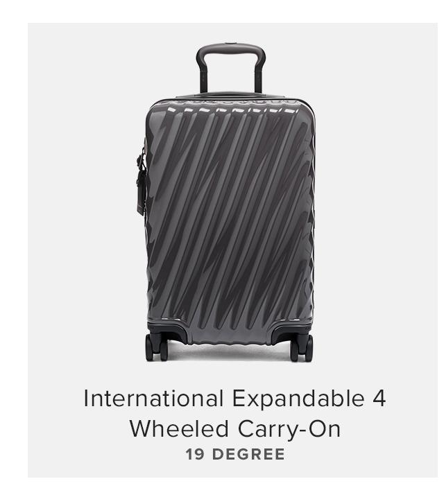International Expandable 4 Wheeled Carry-On