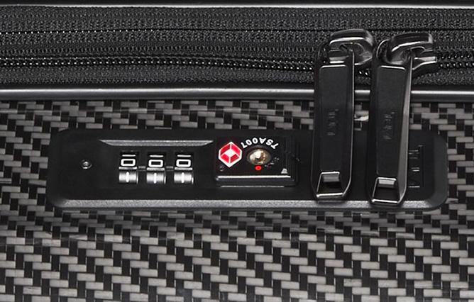 TUMI TEGRA-LITE Black Graphite Extended Trip Packing Case 144794-1060