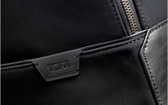 Tumi Voyageur Black Leather Liv Backpack-tote