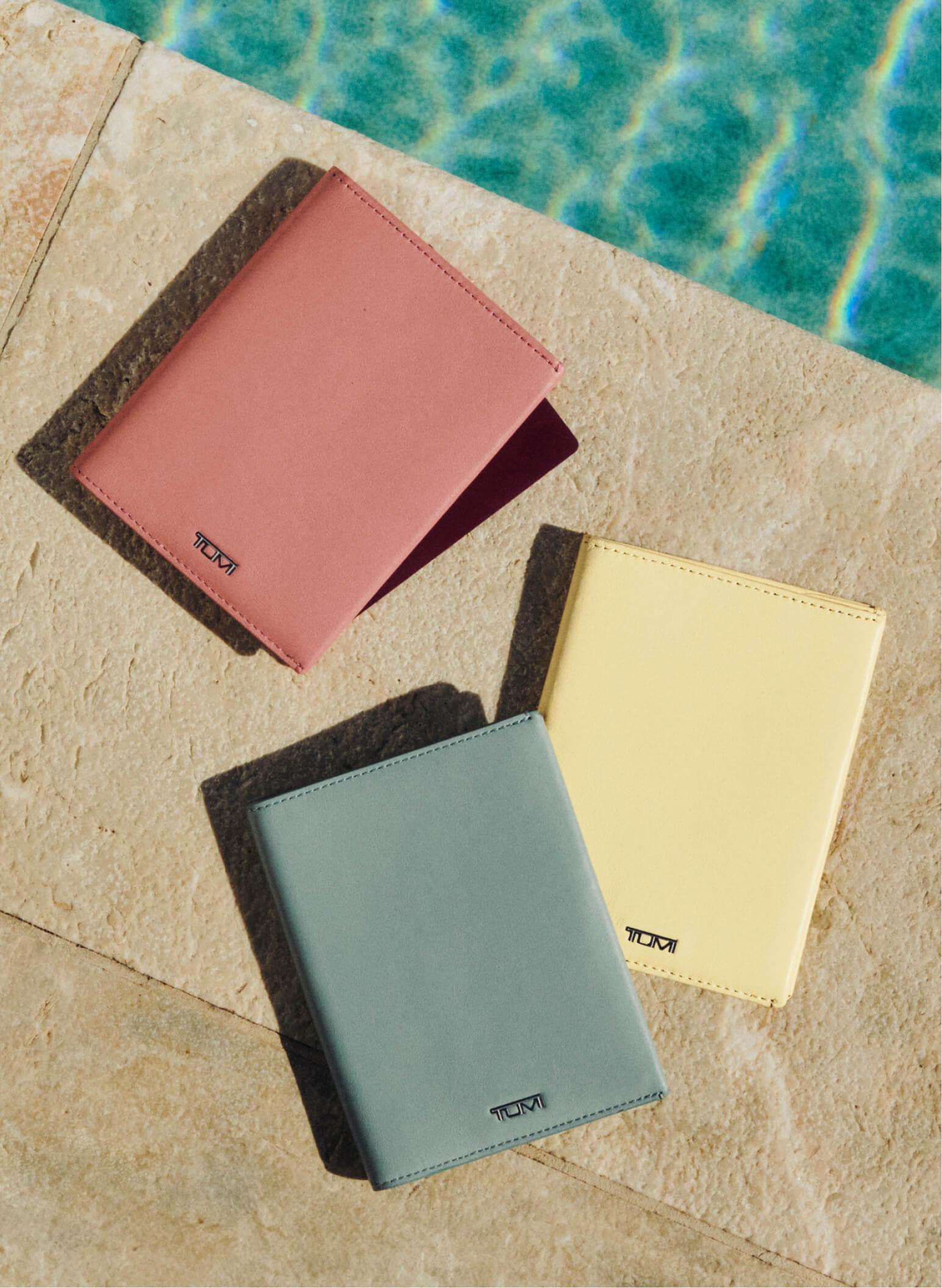 colorful wallets