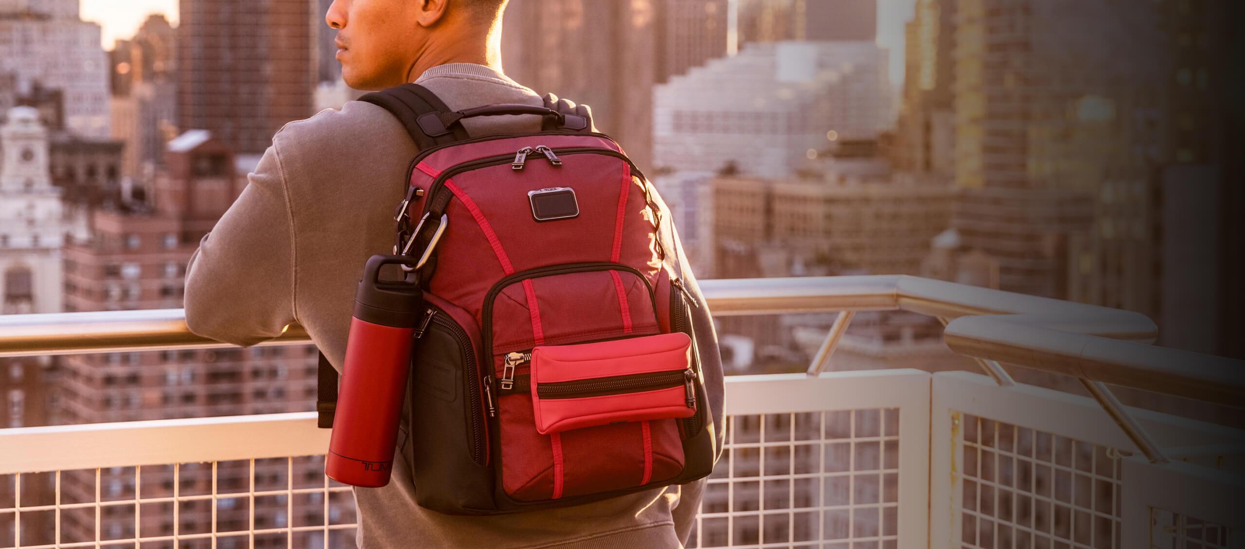 Alpha Bravo Red Navigation Backpack