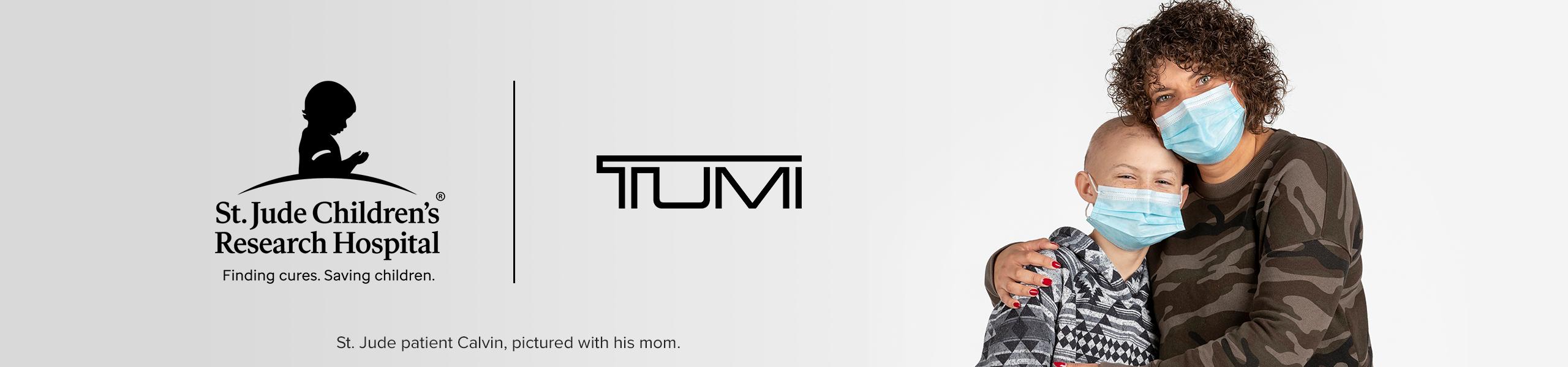 Tumi | St. Jude mom hugging patient