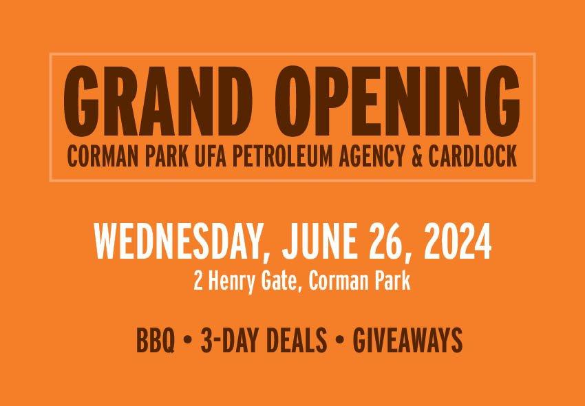 Corman Park Grand opening