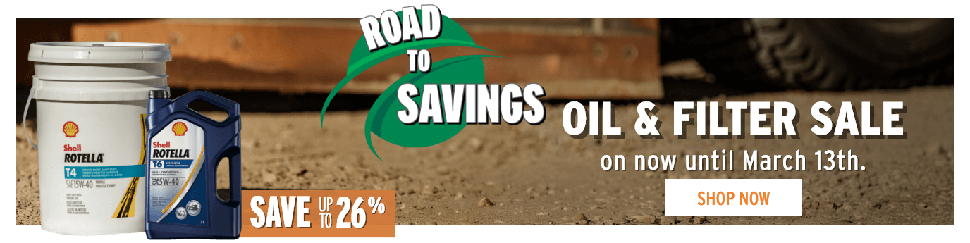 Spring Oil Sale