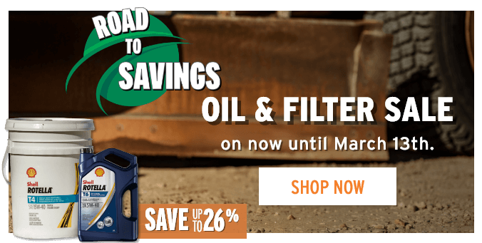 Spring Oil Sale