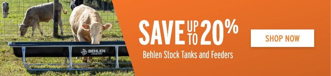 Behlen Stock Tanks and Feeders