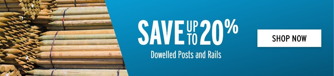 Dowelled Posts and Rails