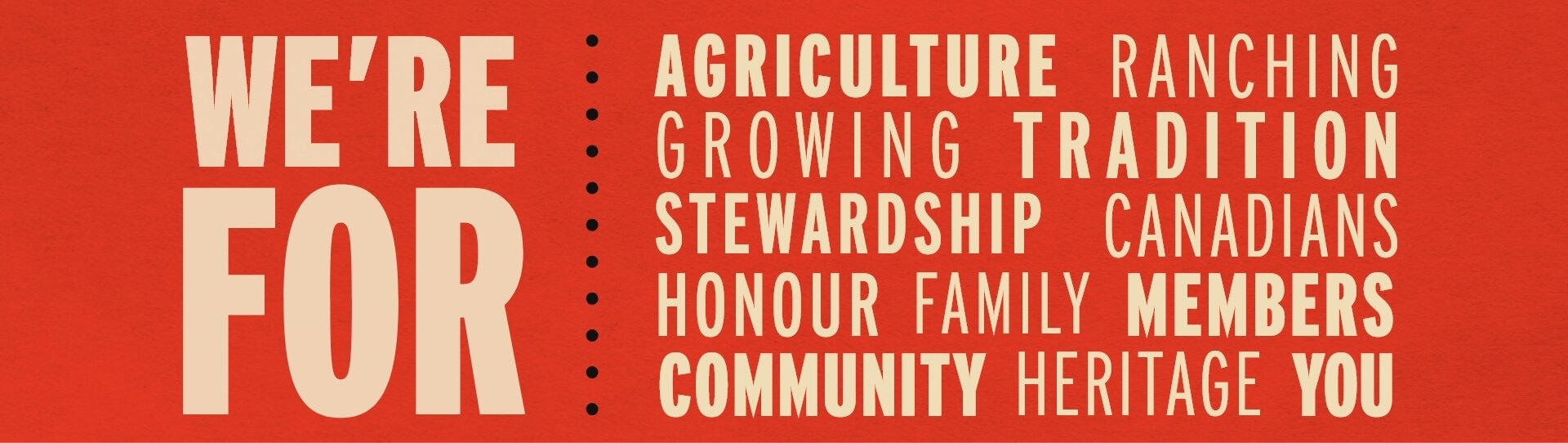 Were for farmers