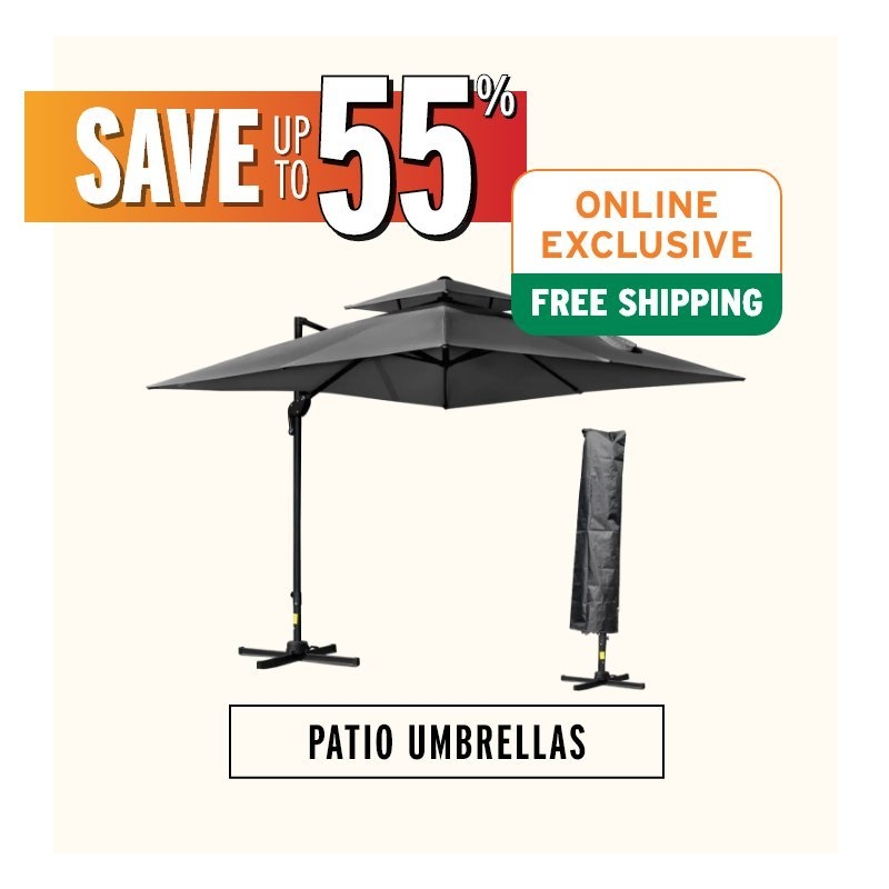 Flash Sale page - Patio Umbrellas - July A WKD Flash Sale