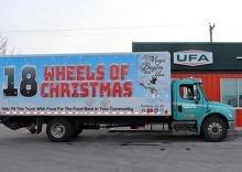 Giving Back with 18 Wheels of Christmas