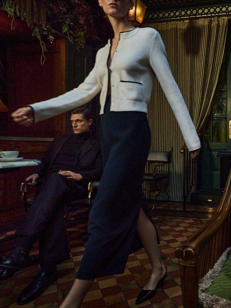 VINCE☆美品☆ヴィンスビンス☆ガウンコート☆ダブルフェイス☆ロング  