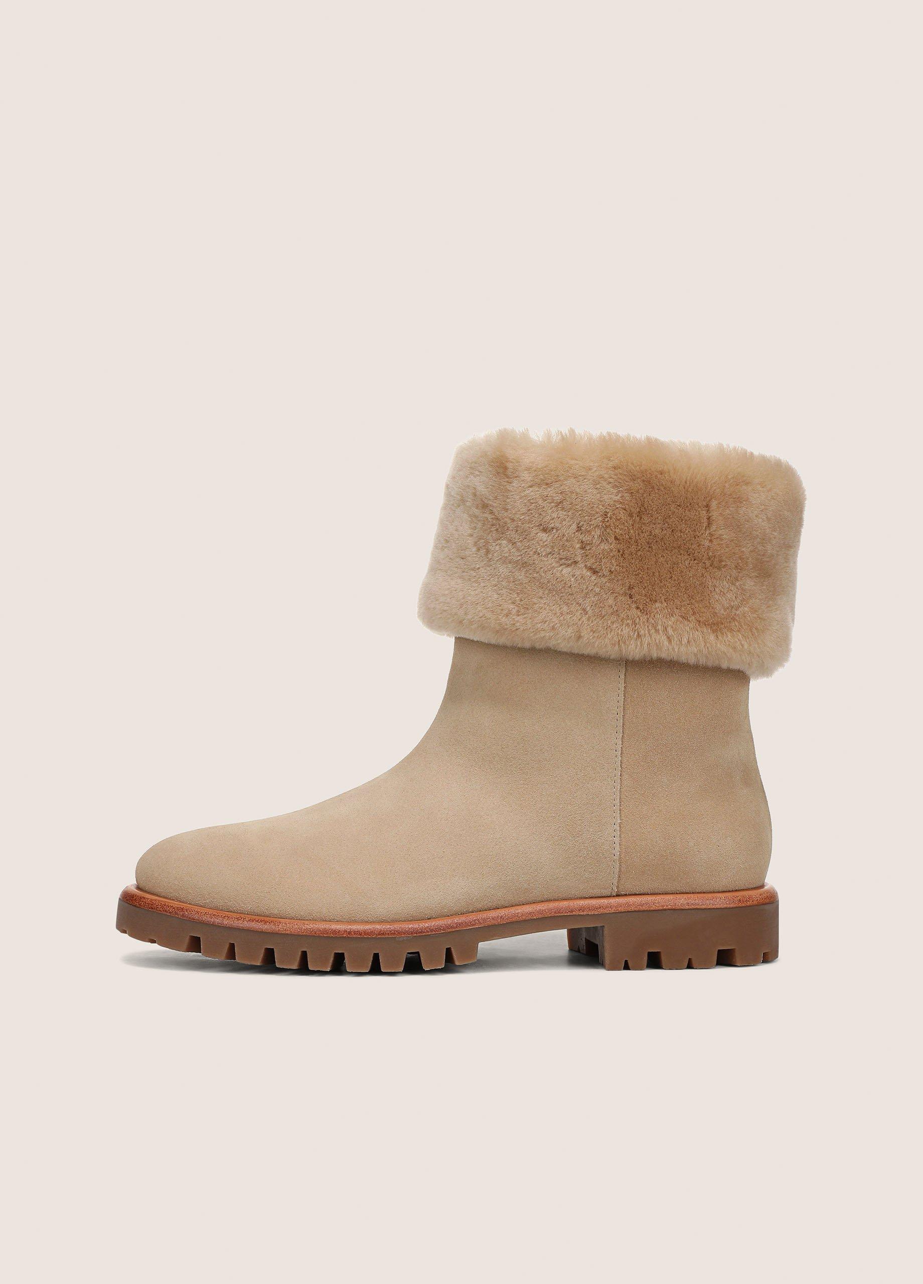 Cameron Shearling Lug-Sole Boot image number 0