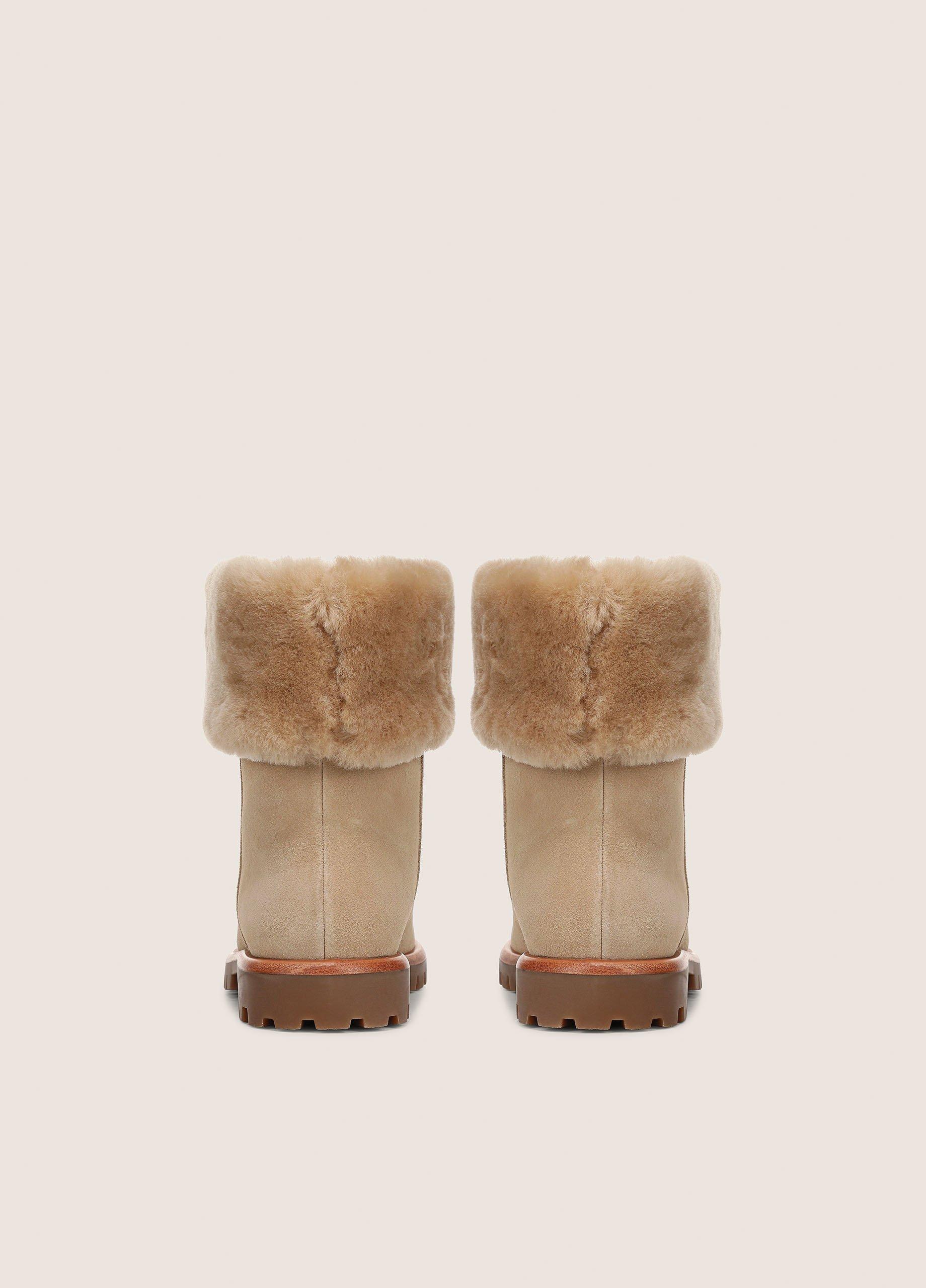 Cameron Shearling Lug-Sole Boot image number 2