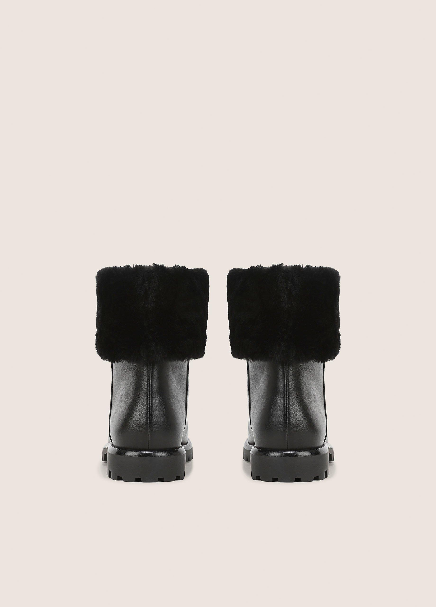 Cameron Shearling Lug-Sole Boot image number 2