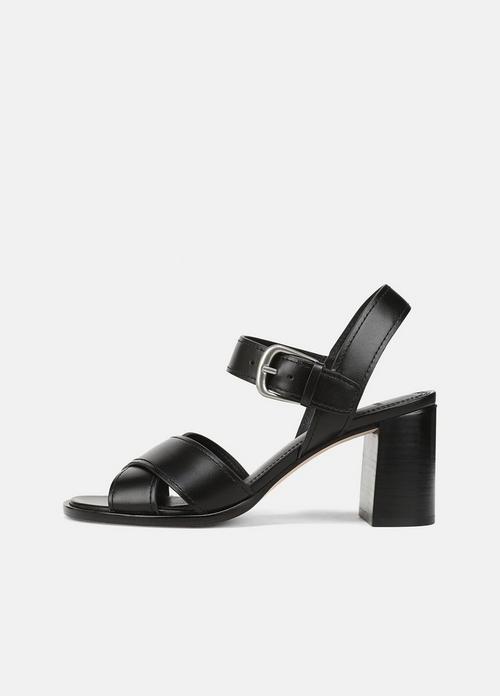 Salma Leather Heeled Sandal