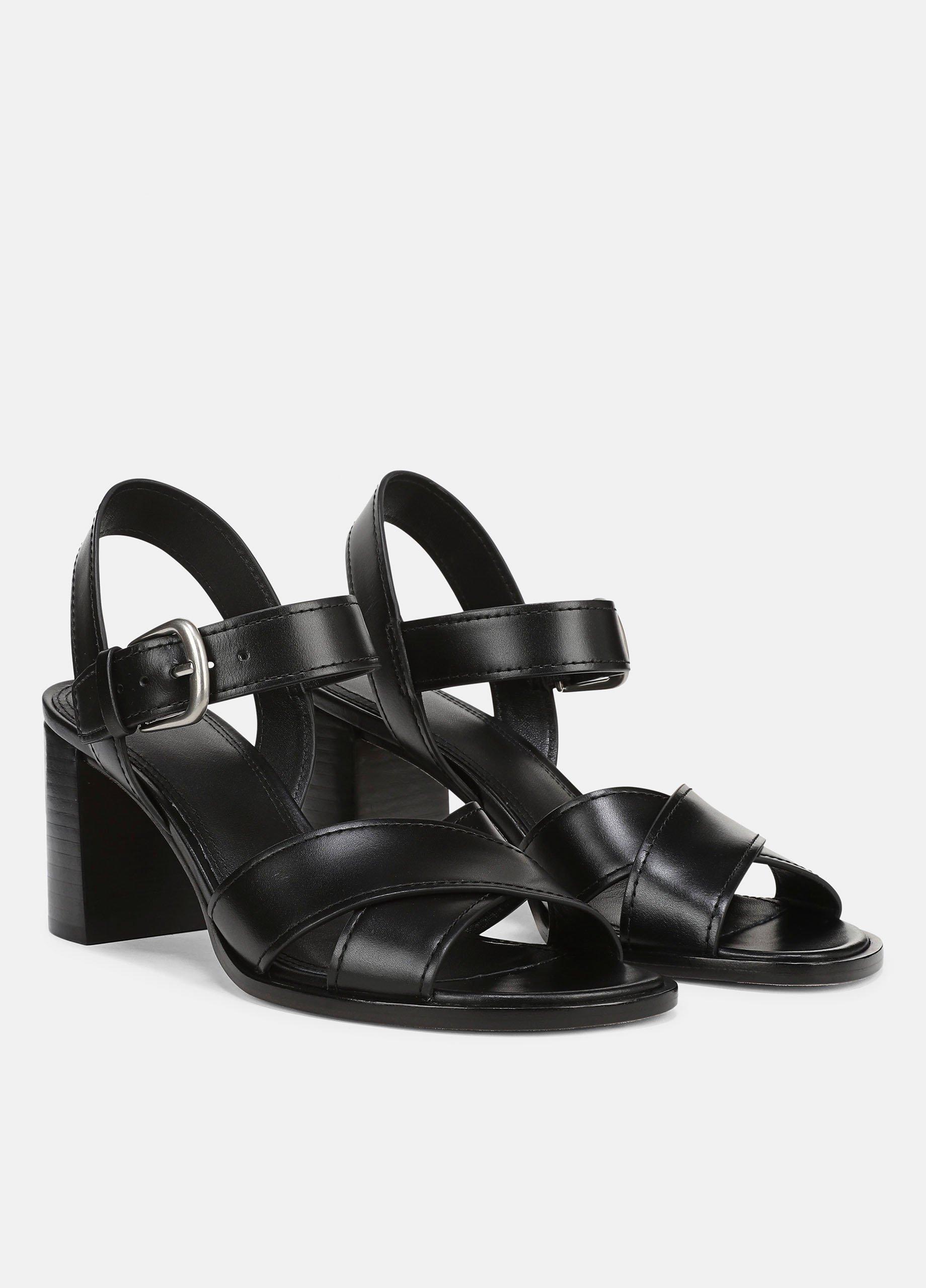 Salma Leather Heeled Sandal image number 1