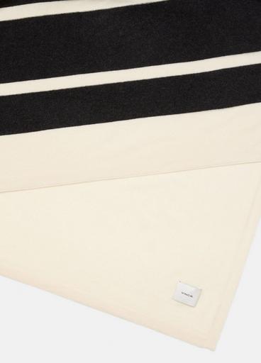 Cashmere Jersey Stripe Throw image number 1