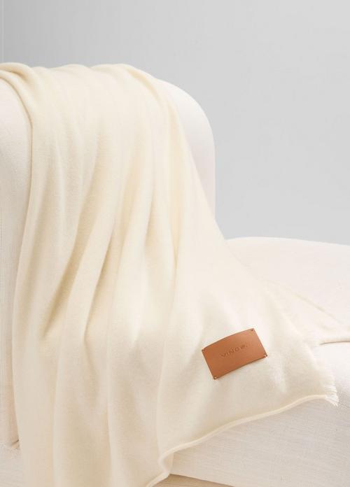 Cashmere Reverse Jersey Throw