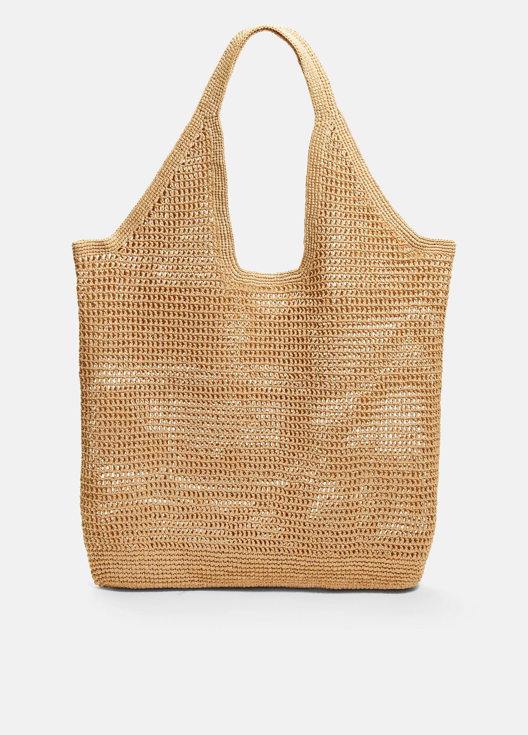 Jumbo Straw Tote image number 0