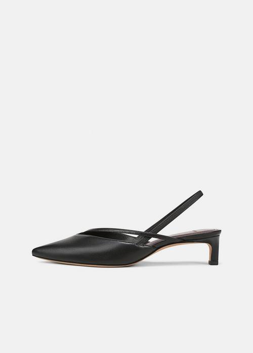 Clara Leather Slingback Heel
