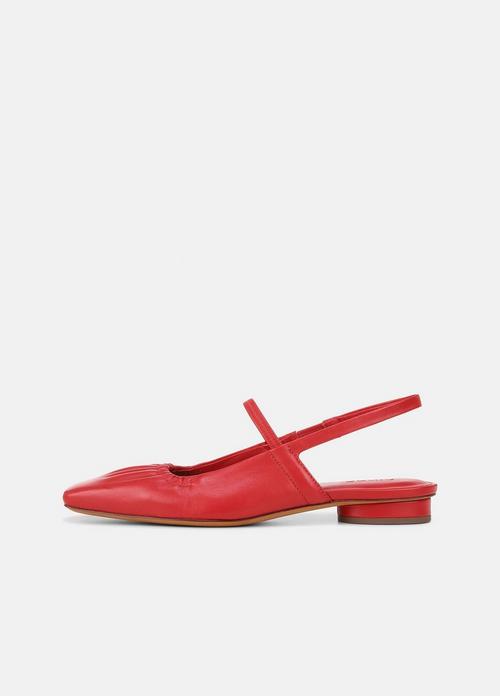 Vince damris notched on sale flat