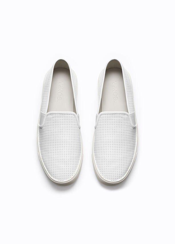 Vince blair perforated store leather sneakers