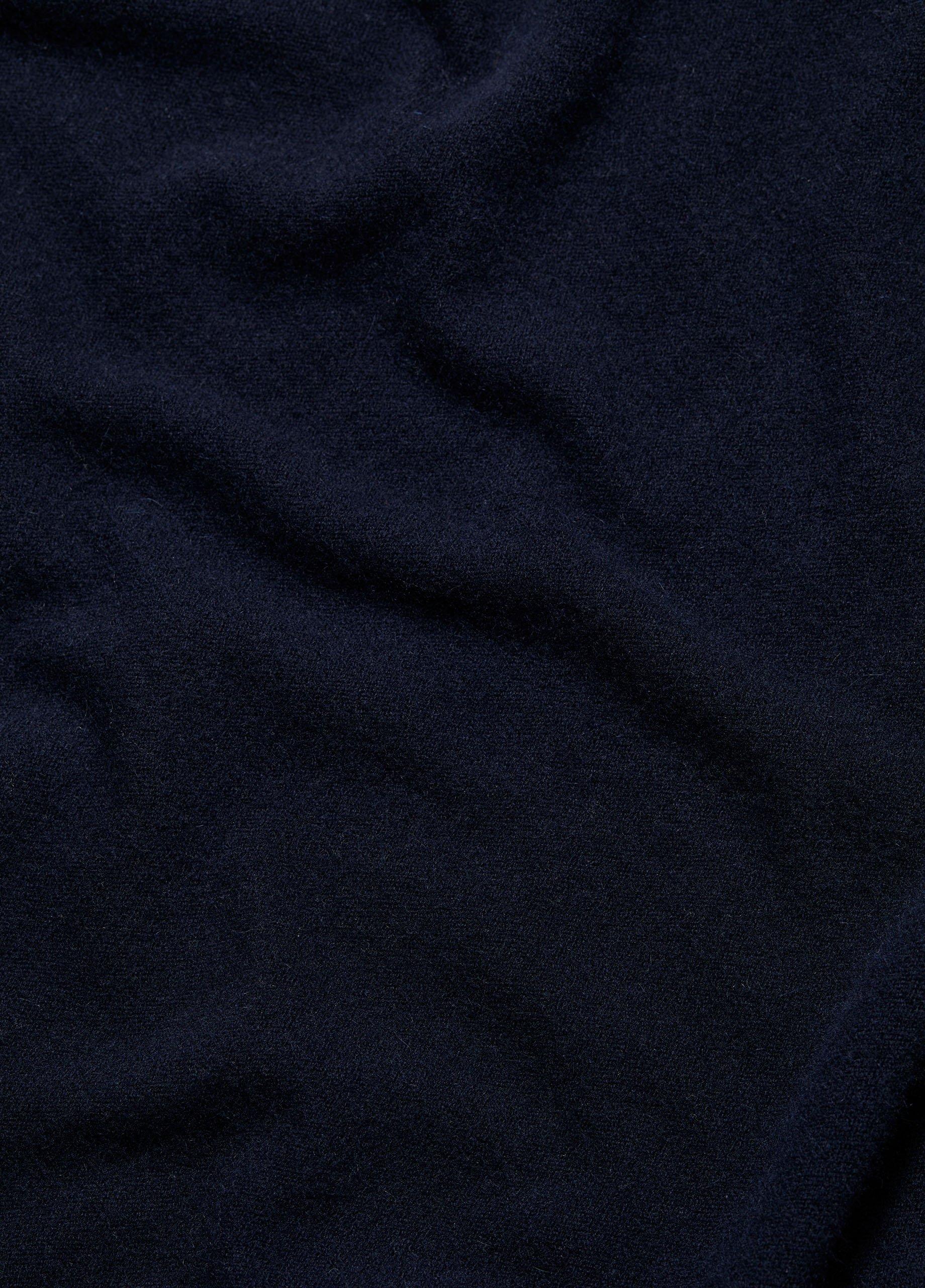 コート GIOVI FW24 Wool and cashmere poncho (P2410VOTU 27 BLU NAVY) GIOVI Wool and cashmere poncho P2410VOTU/27BLU NAVY - GS SHOP