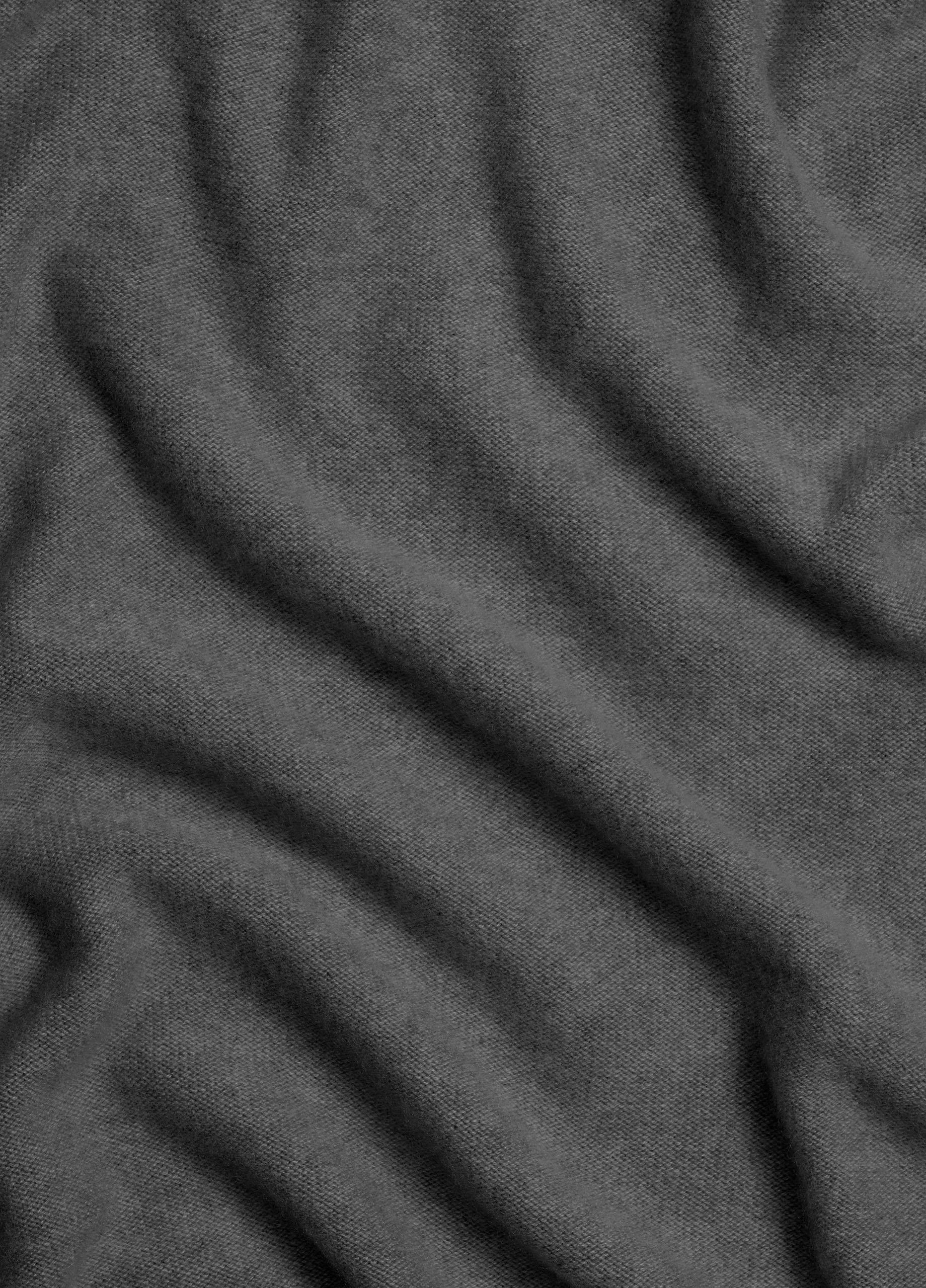 Merino Wool-Cashmere Funnel-Neck Poncho image number 2