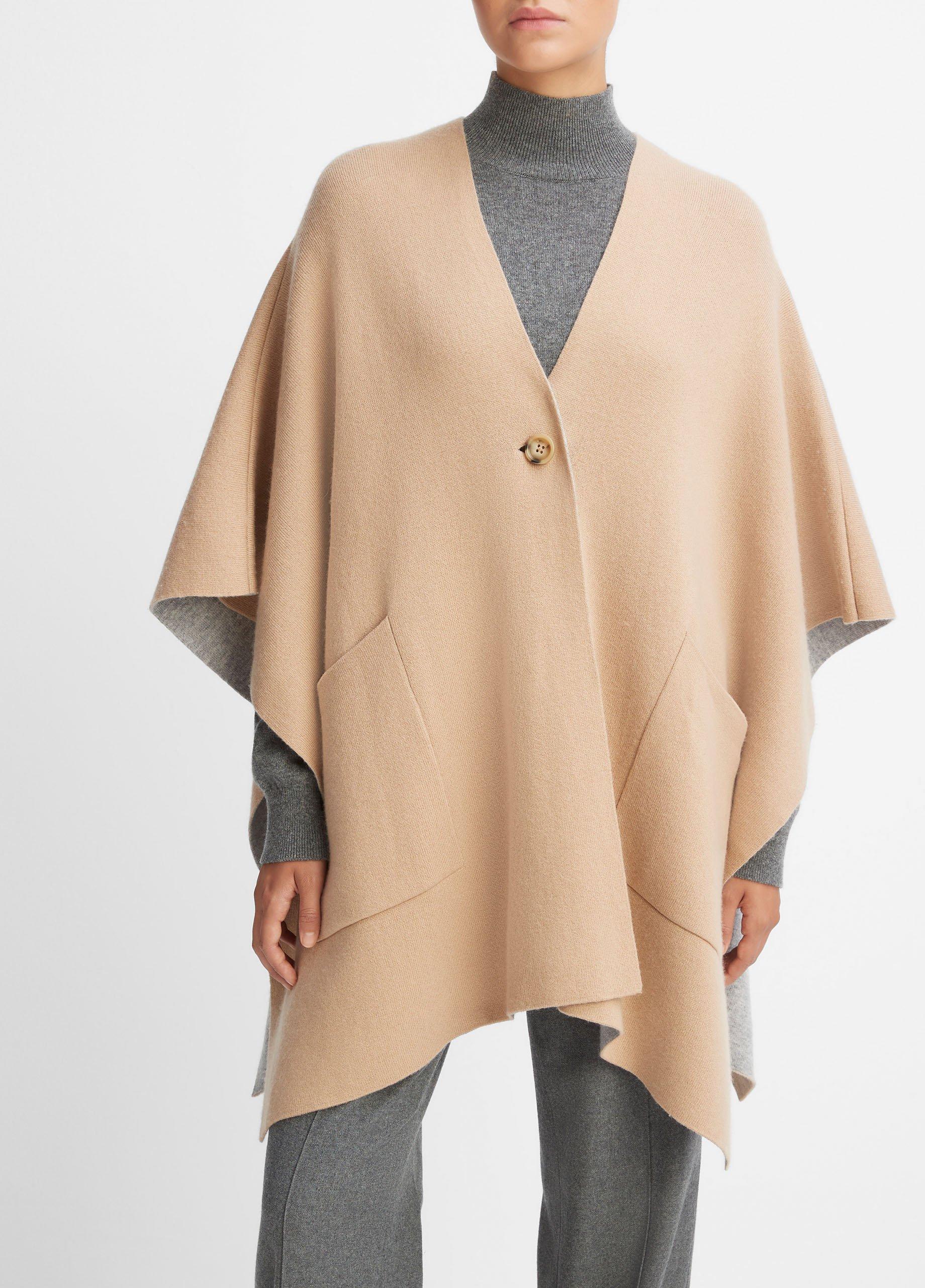 Double-Face Wool and Cashmere Blend Wrap