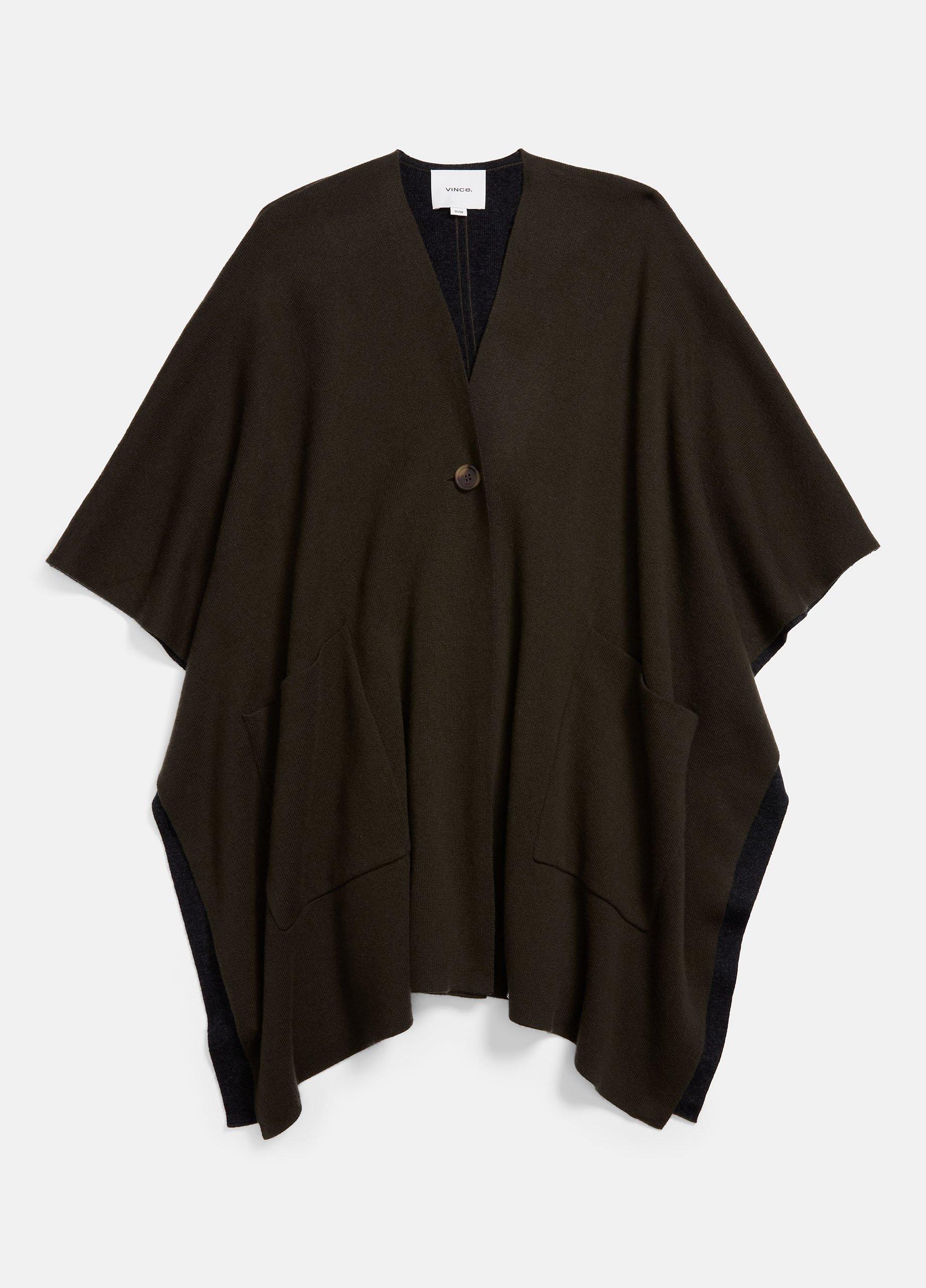 Wool and Cashmere Double-Face Cape image number 0