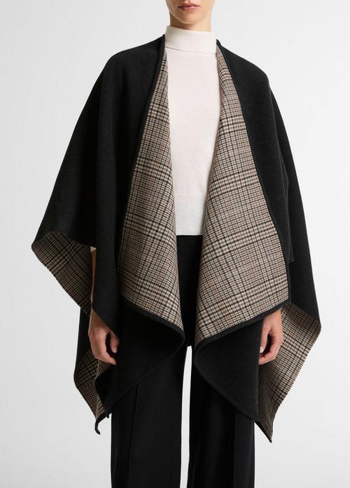 Double-Face Cashmere Cape