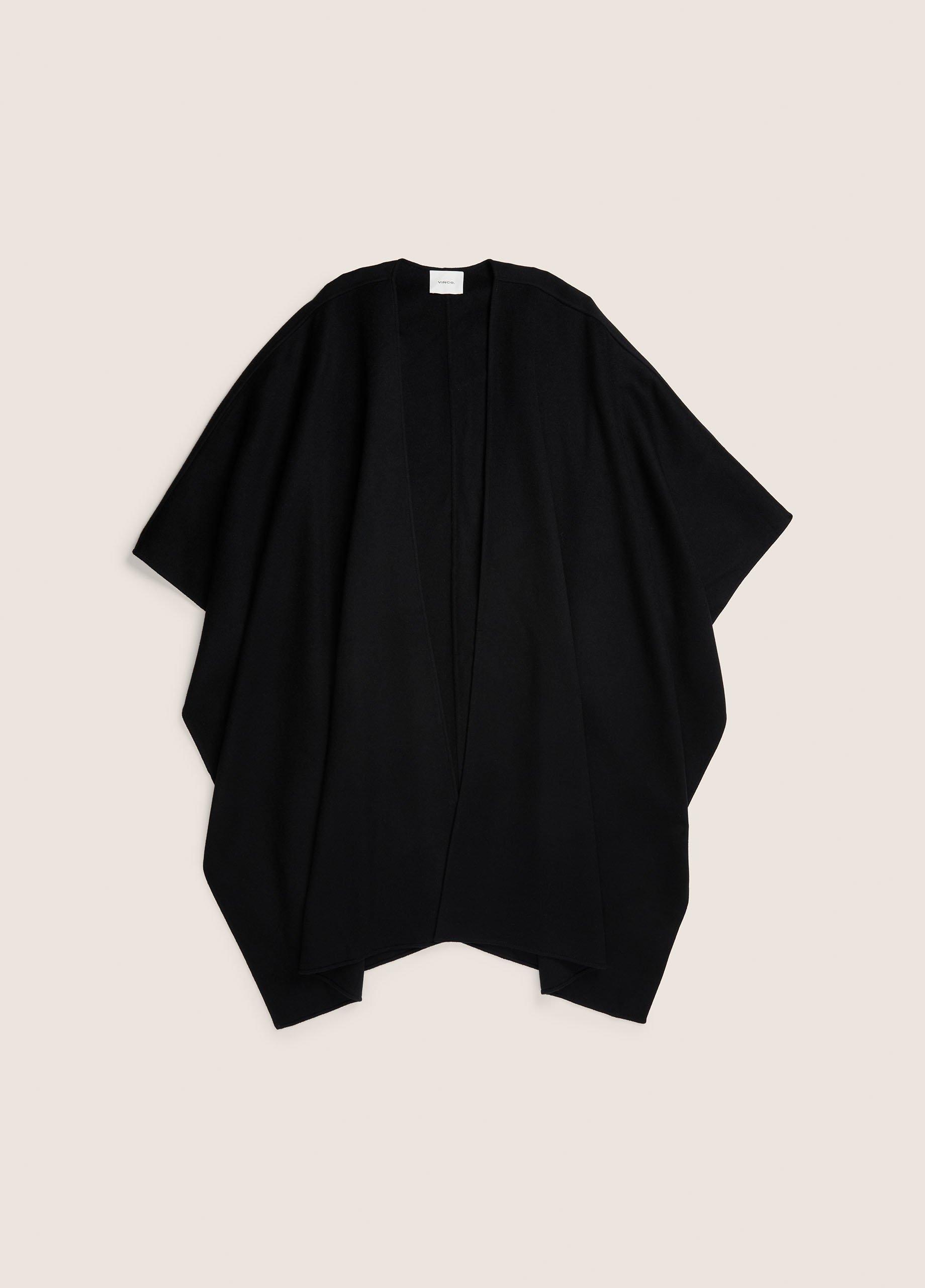 Wool-Cashmere Long Cape image number 1