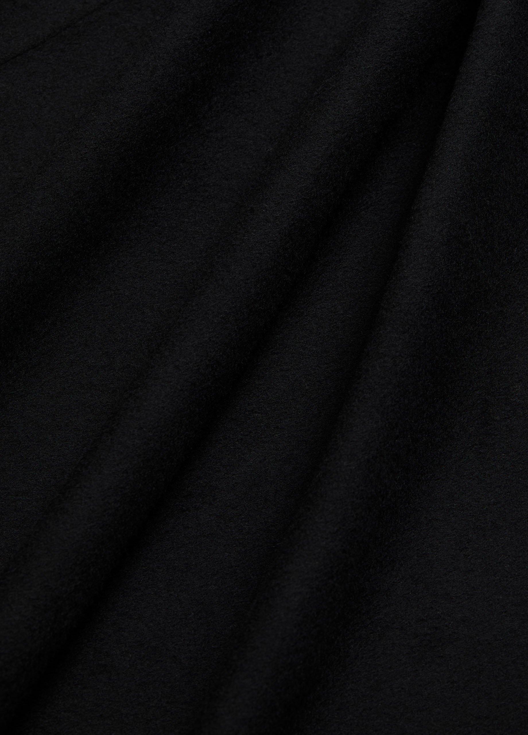 Wool-Cashmere Long Cape image number 2