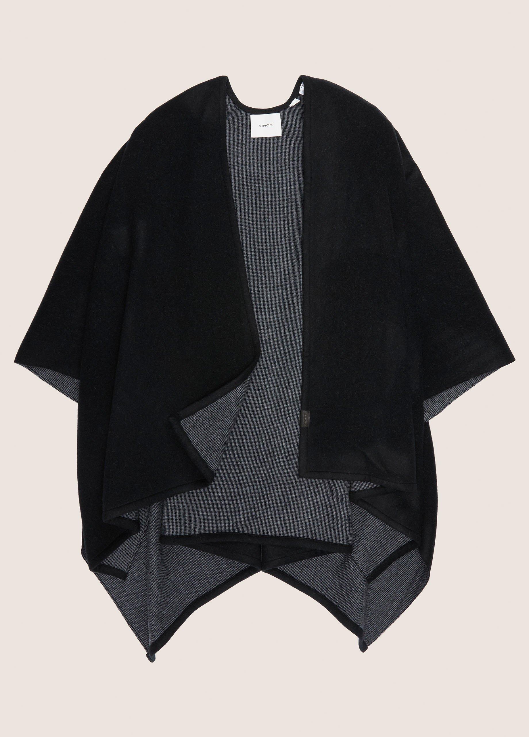 Double-Face Wool-Cashmere Cape image number 0