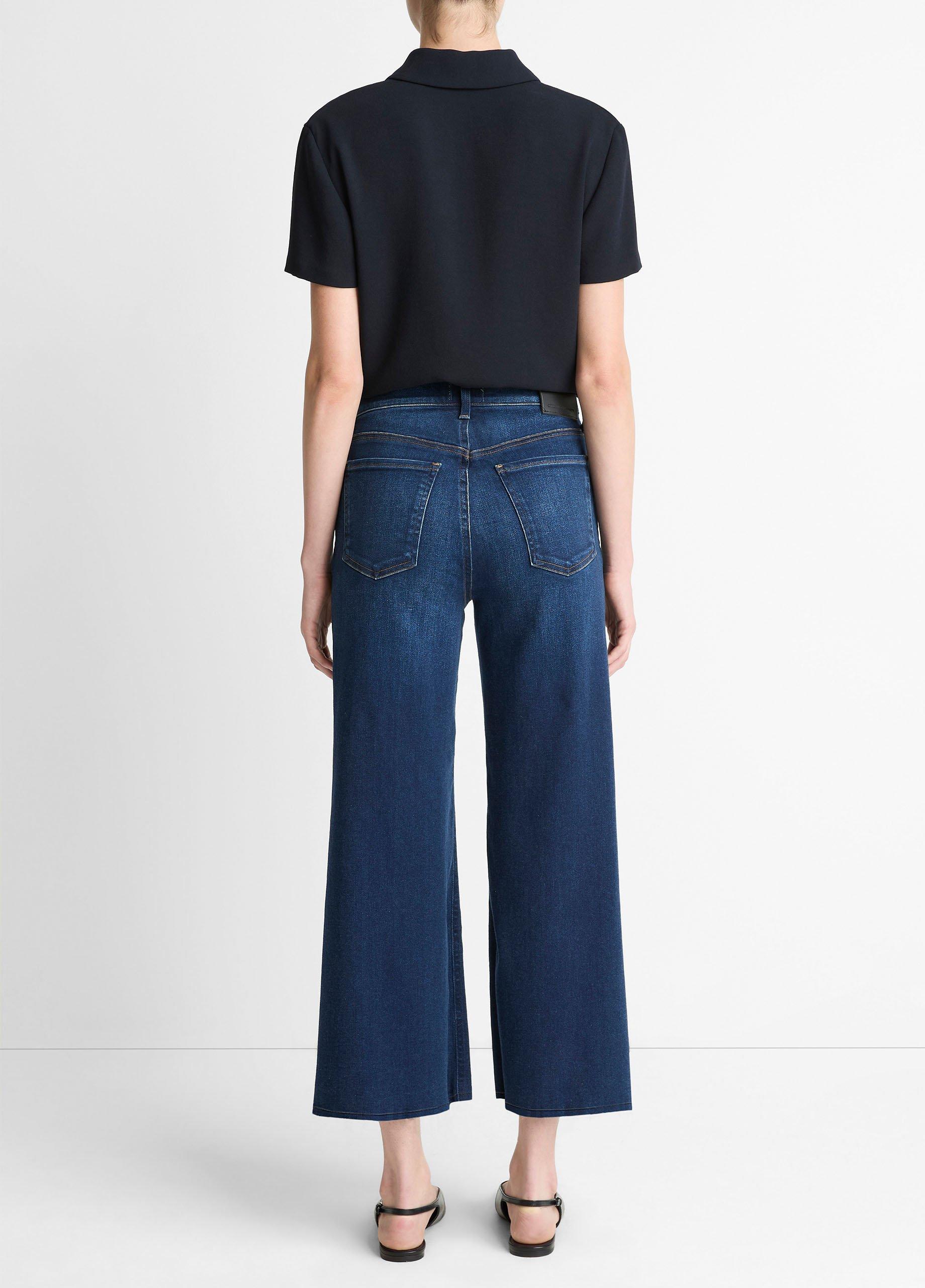 Citizens of Humanity Lyra Wide-Leg Crop Clean-Hem Jean image number 2