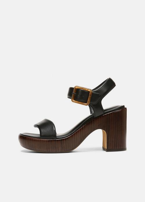 Noelle Leather Platform Sandal
