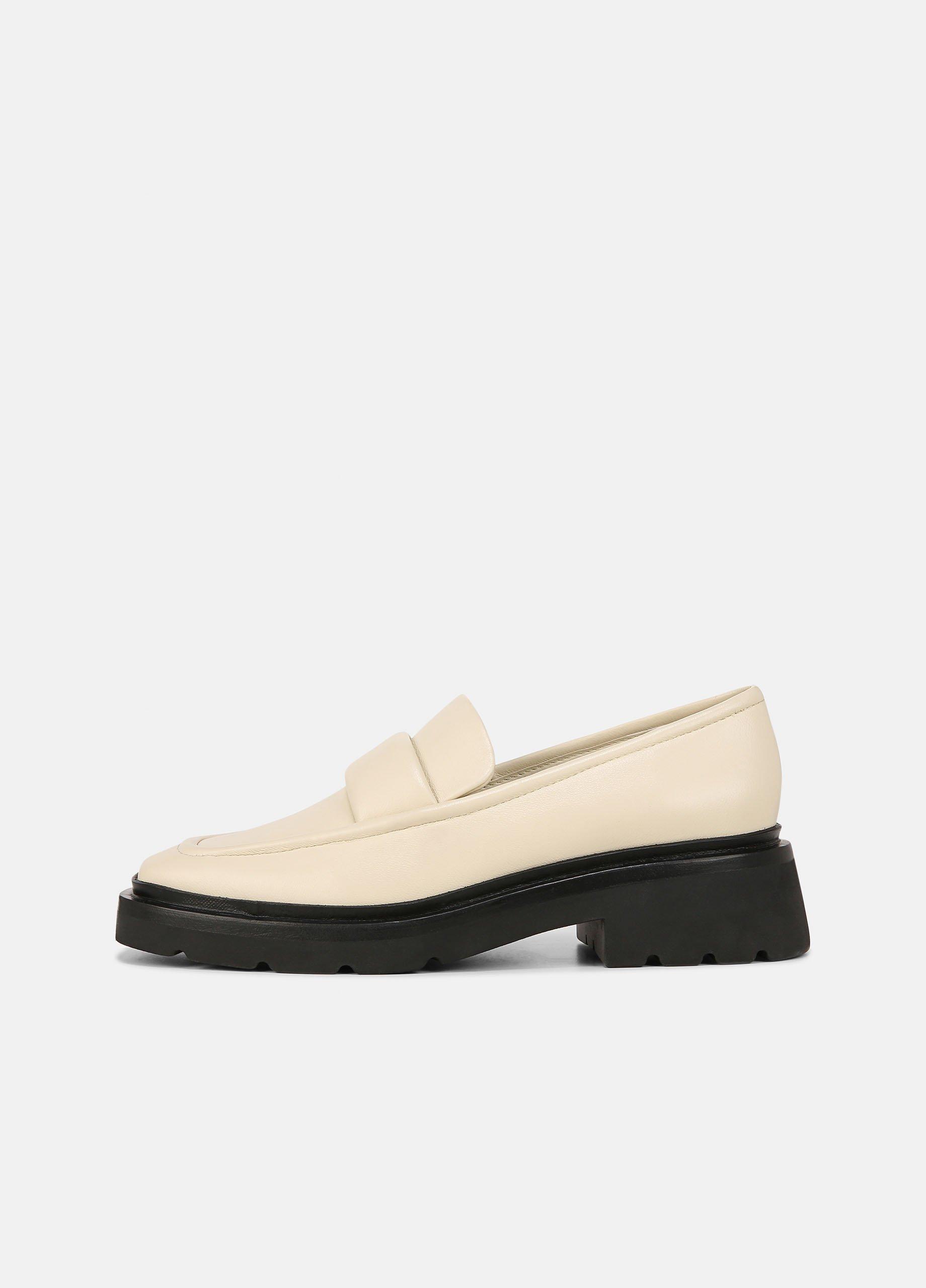 Vince leather hot sale loafers