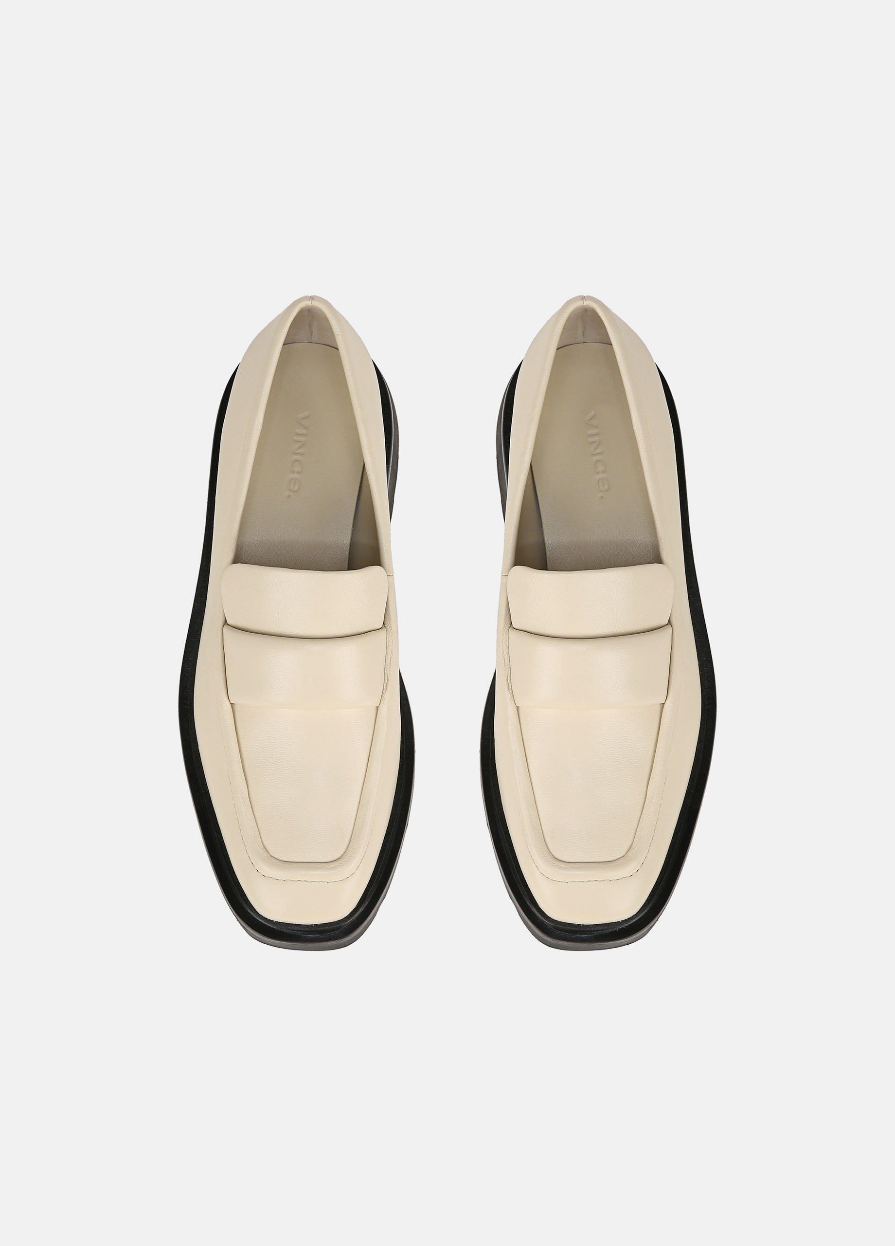 Vince deals leather loafers