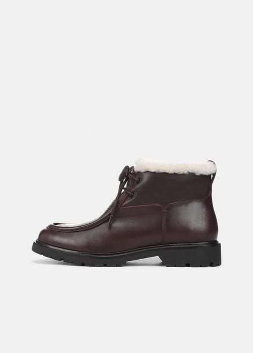 Sierra Shearling-Lined Lug-Sole Boot