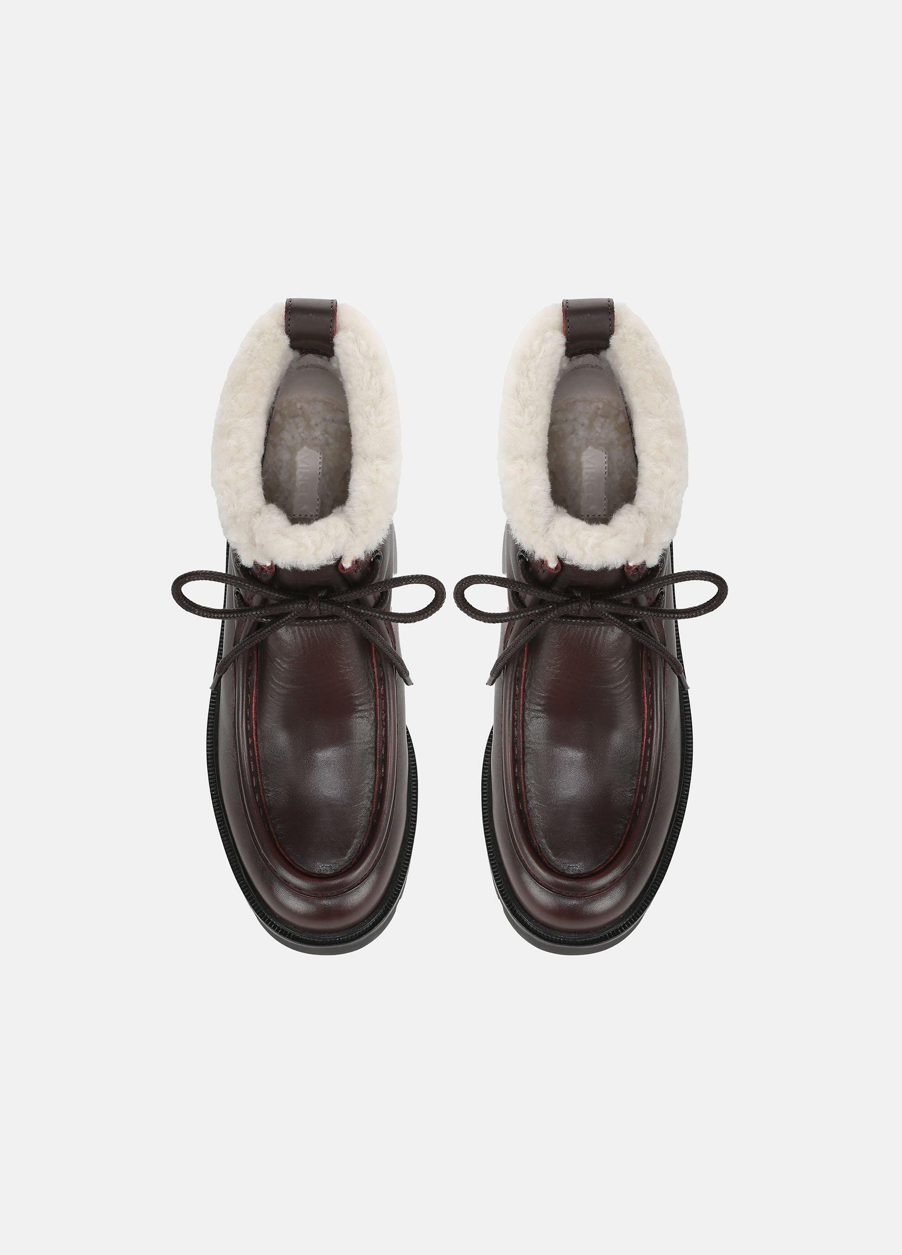 Sierra Shearling-Lined Lug-Sole Boot image number 3