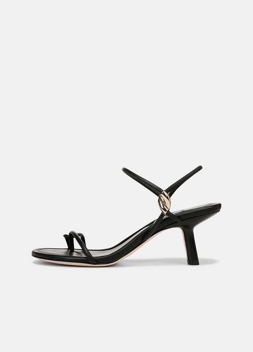Jolie Leather Twist Sandal