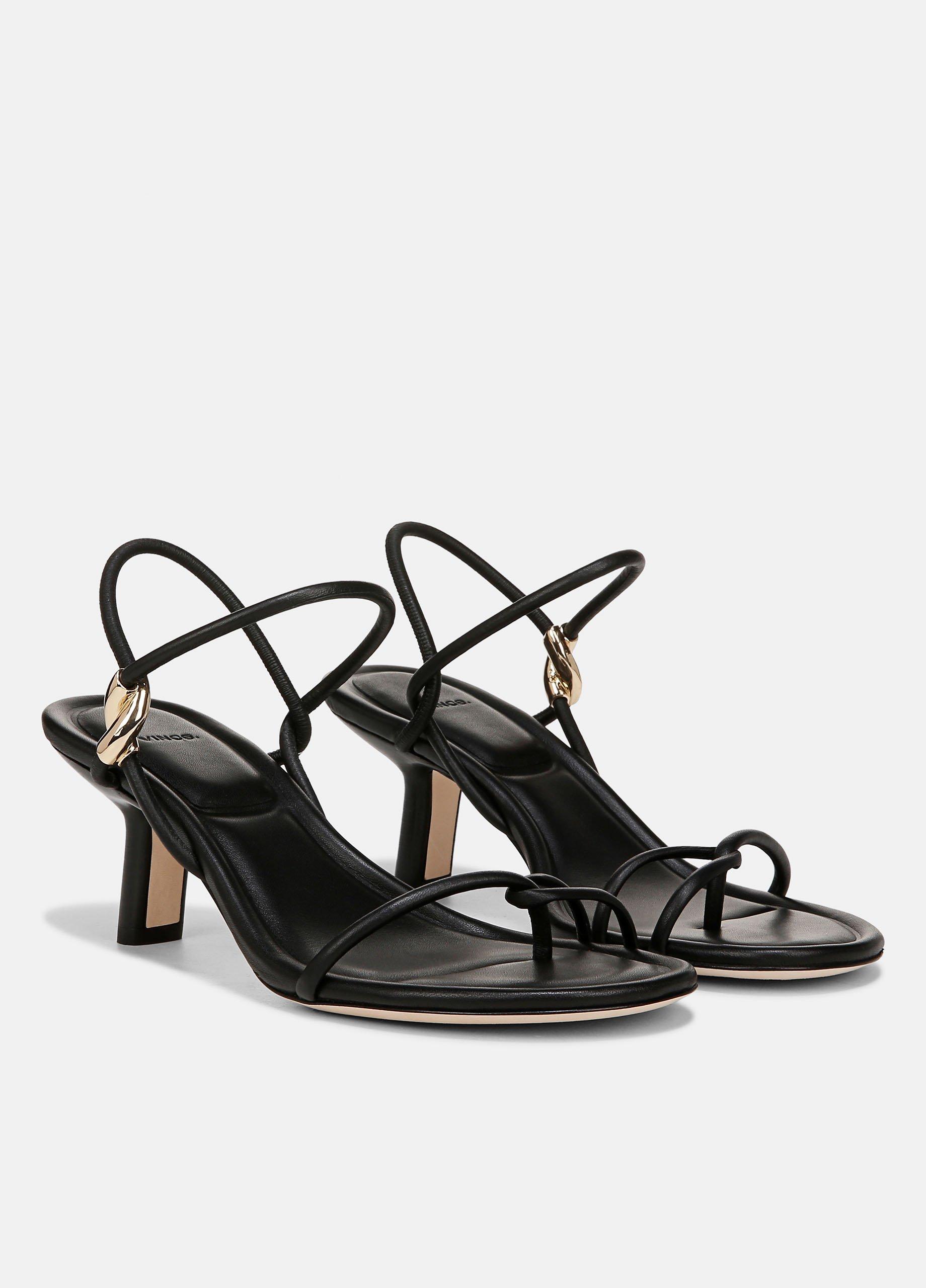 海外限定スパイク販売 Jolie-Leather-Twist-Sandal- 靴