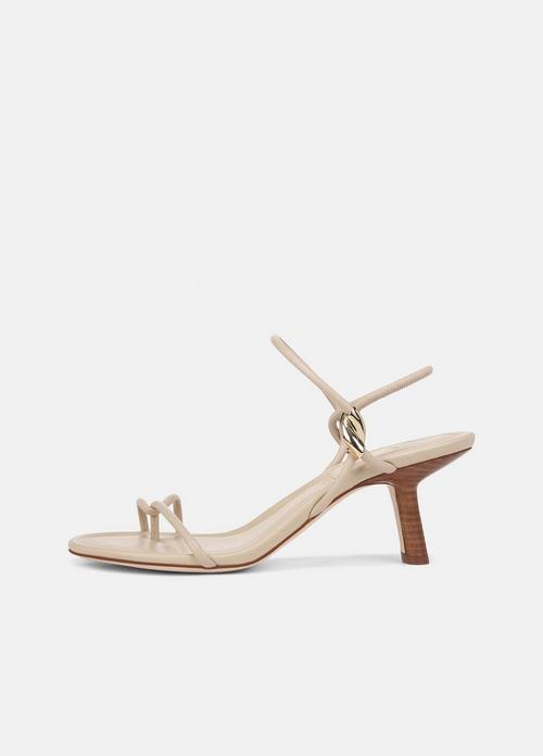 Jolie Leather Twist Sandal