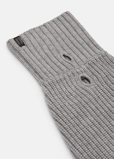 Wool and Cashmere Shaker-Stitch Dog Sweater image number 1
