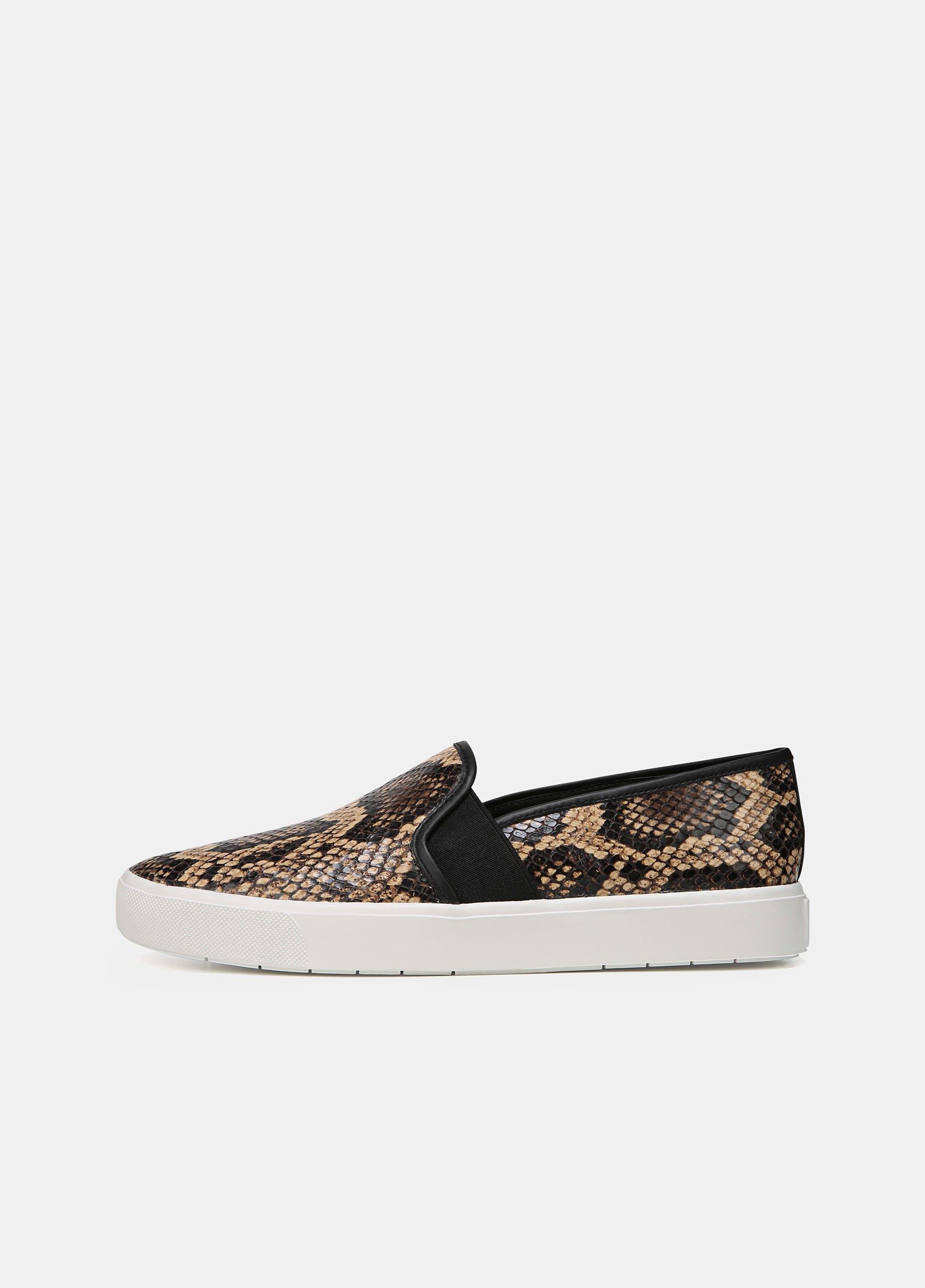 Snake Effect Leather Blair 5 Sneakers in Vince Products Women Vince