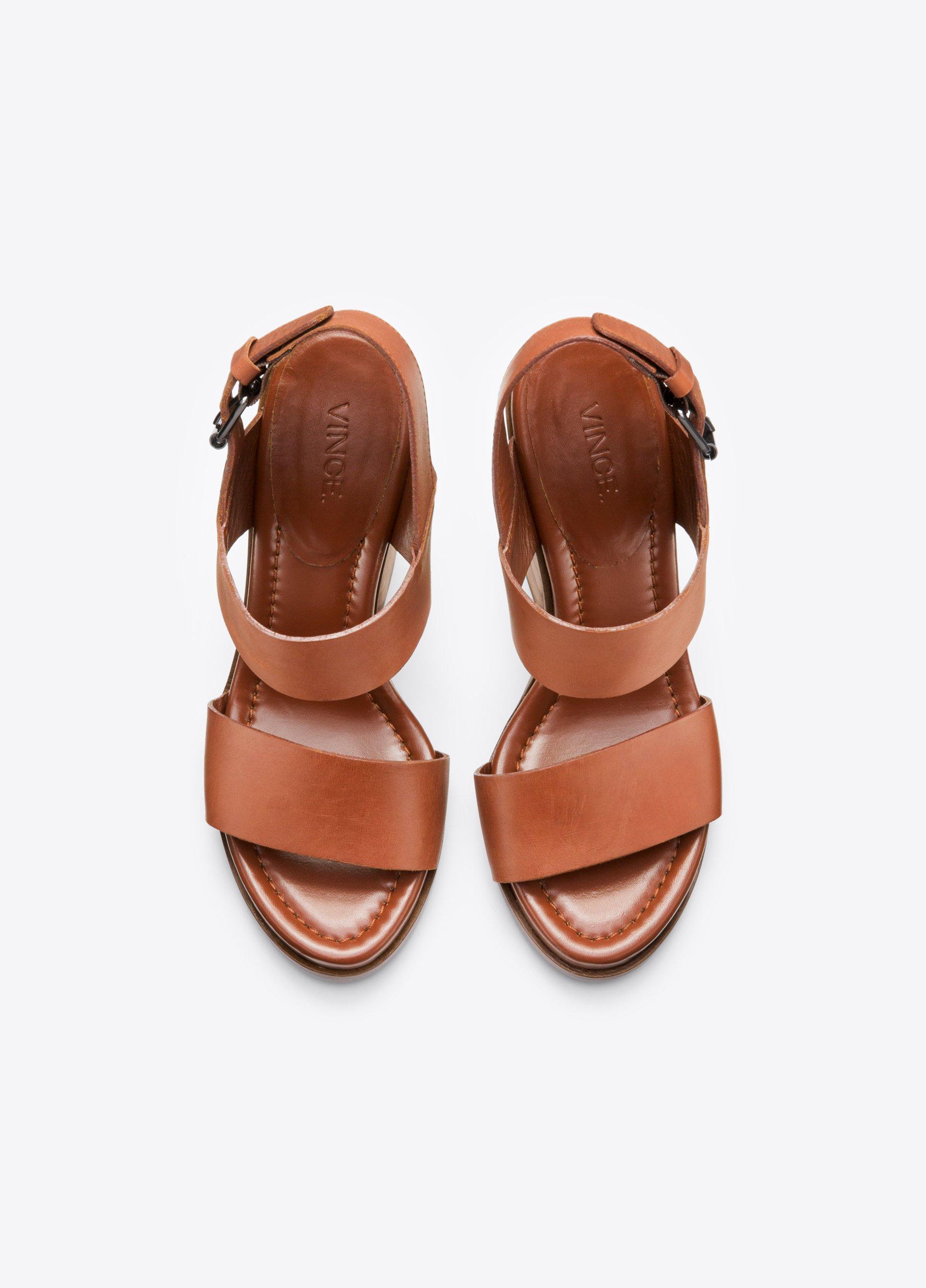 Haley Leather Platform Sandal image number 3