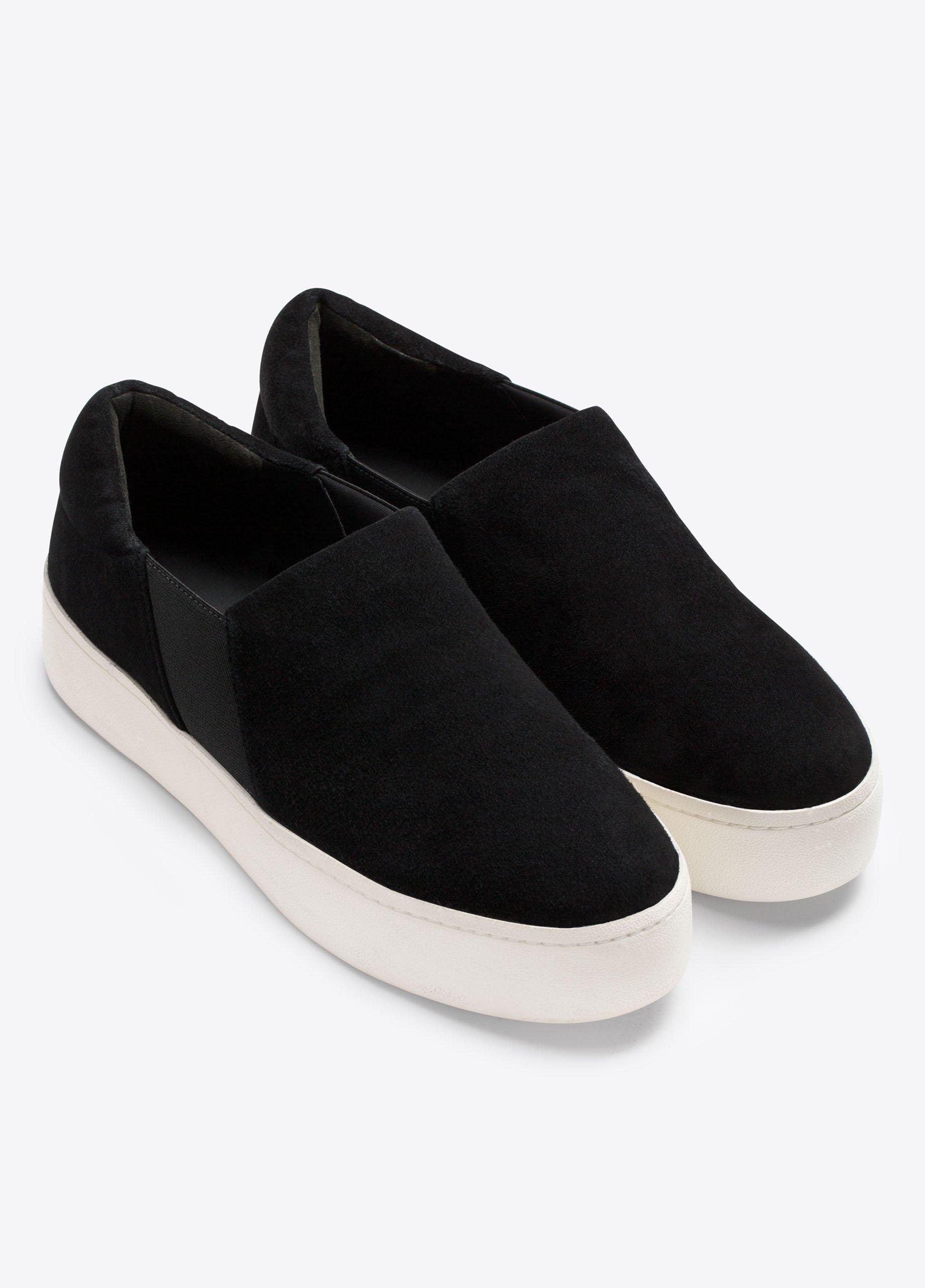 Vince suede store platform sneakers