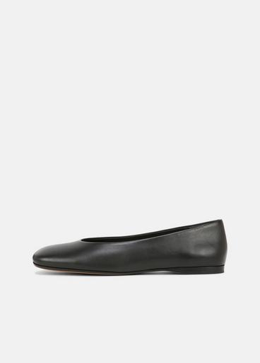 Leah Leather Flat in Loafers & Flats | Vince